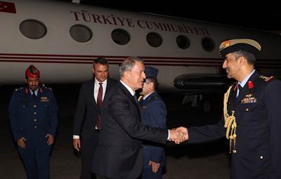 Millî Savunma Bakanı Hulusi Akar, Birleşik Arap Emirlikleri’nde